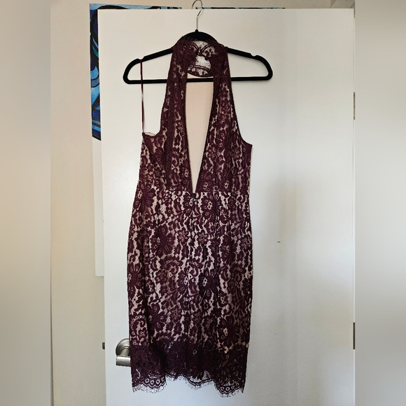 KEEPSAKE The Label 'One Night' Open Back Lace Dress - Picture 7 of 13